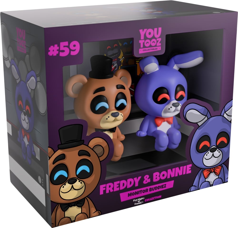 Freddy & Bonnie - Monitor Buddiez 6cm