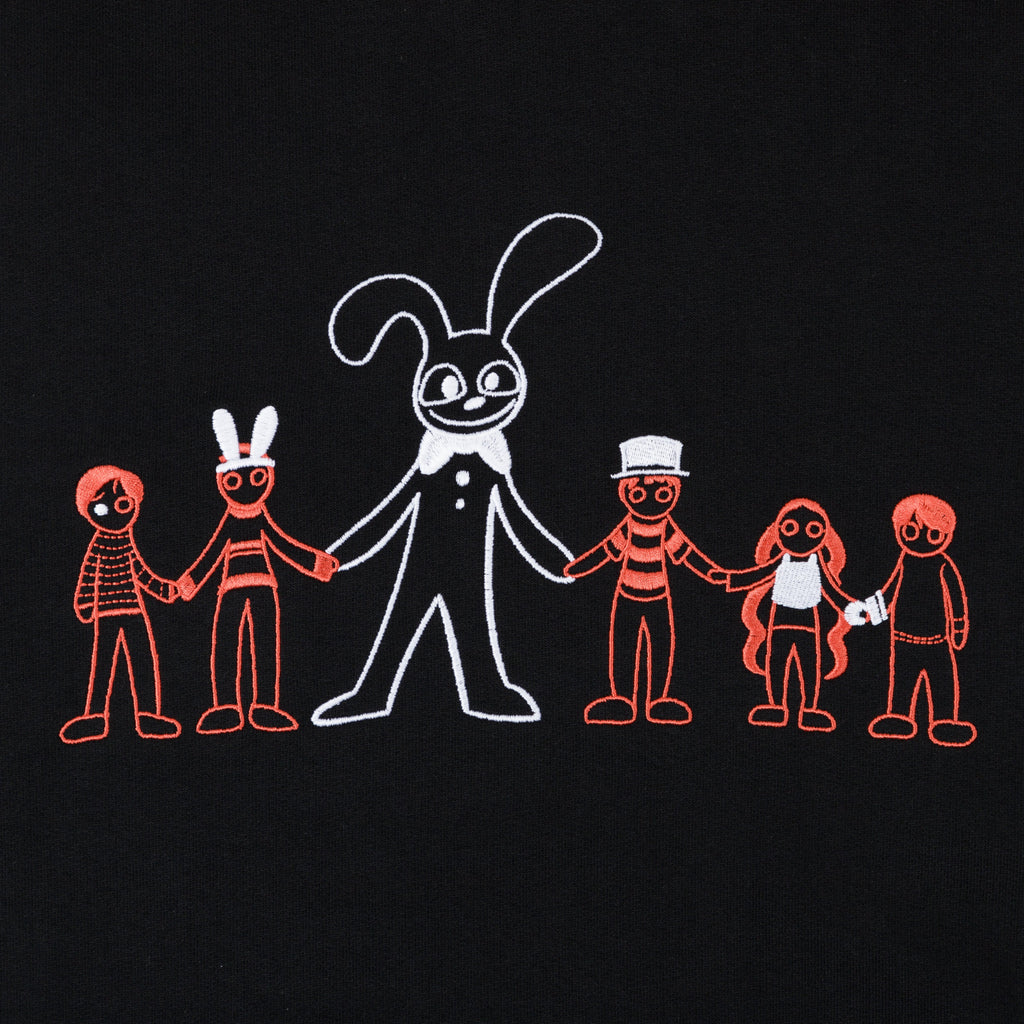 Glow-in-the-Dark Yellow Rabbit Hoodie