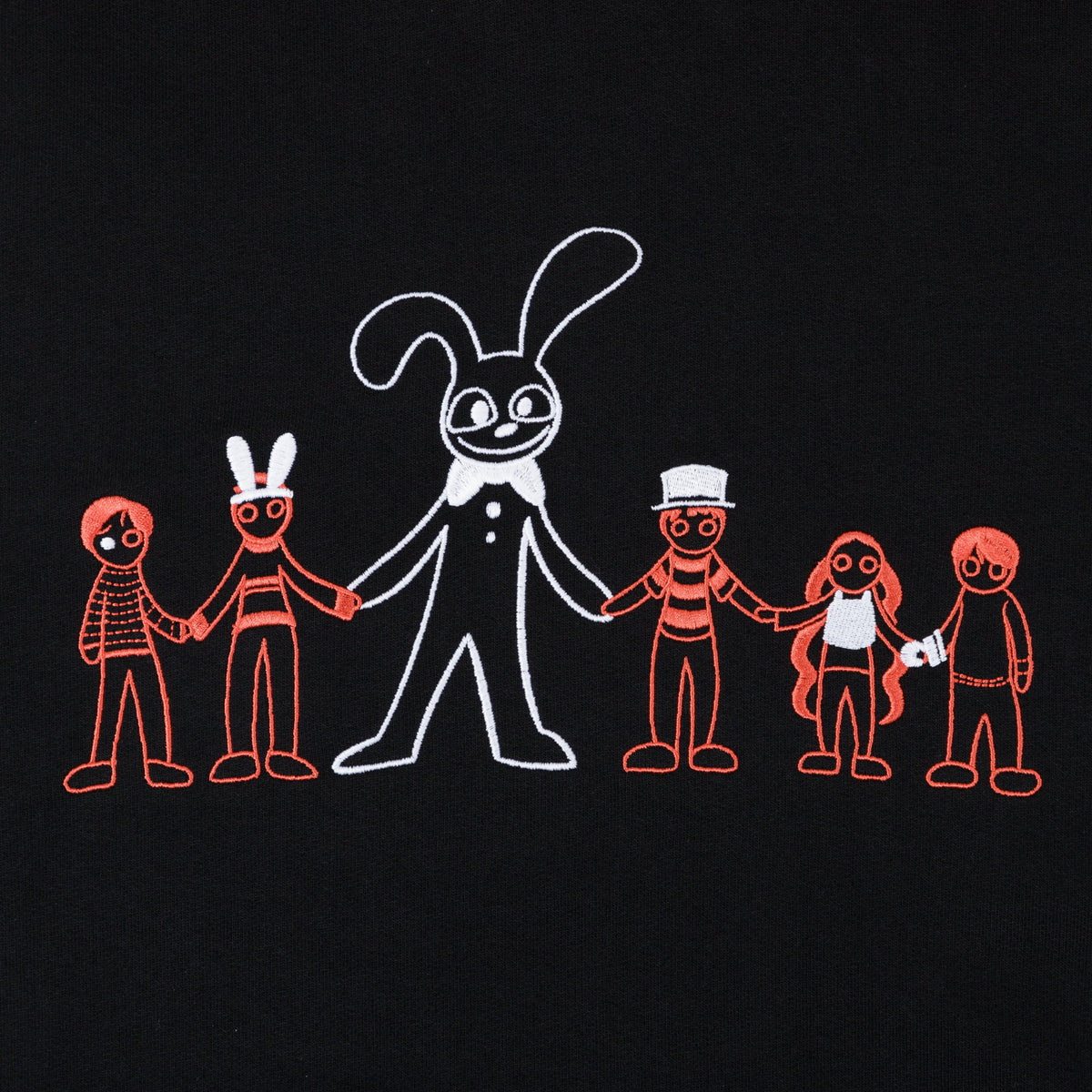 Glow-in-the-Dark Yellow Rabbit Hoodie
