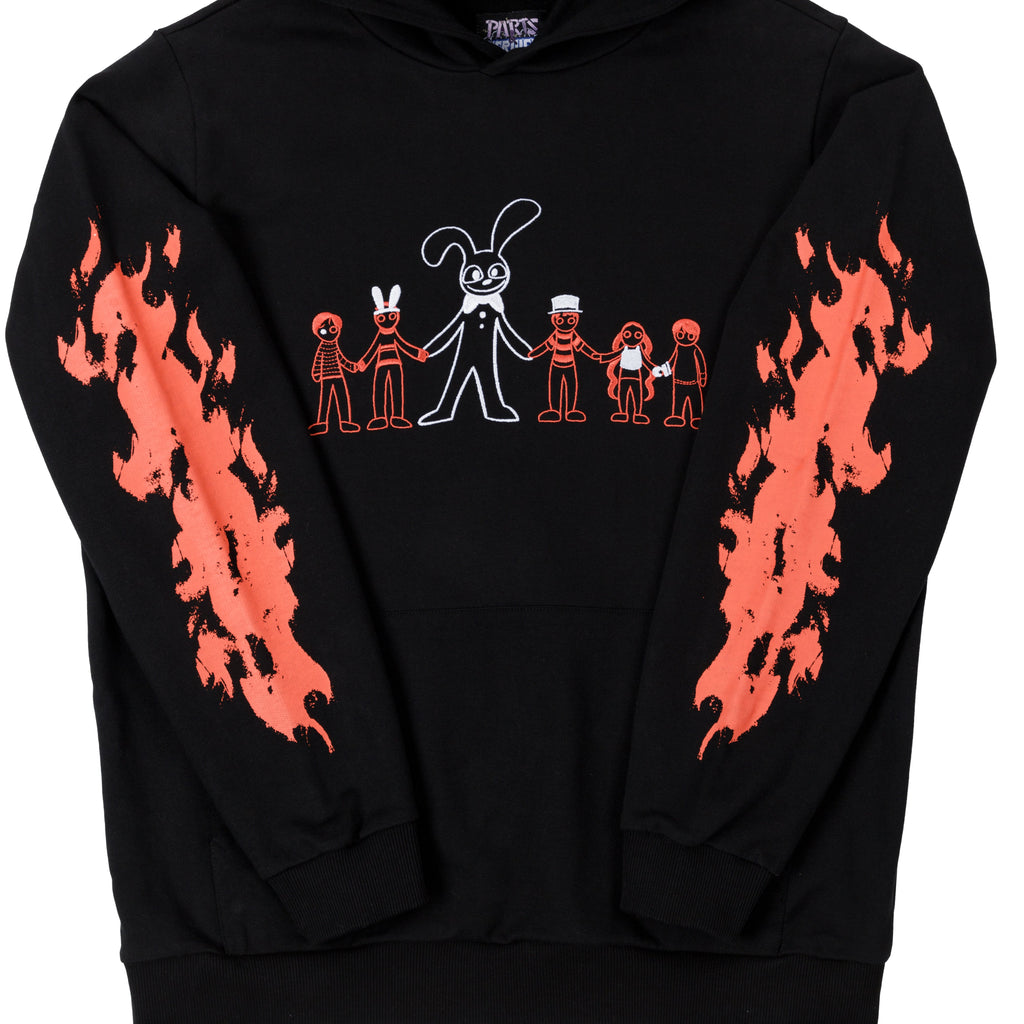 Glow-in-the-Dark Yellow Rabbit Hoodie