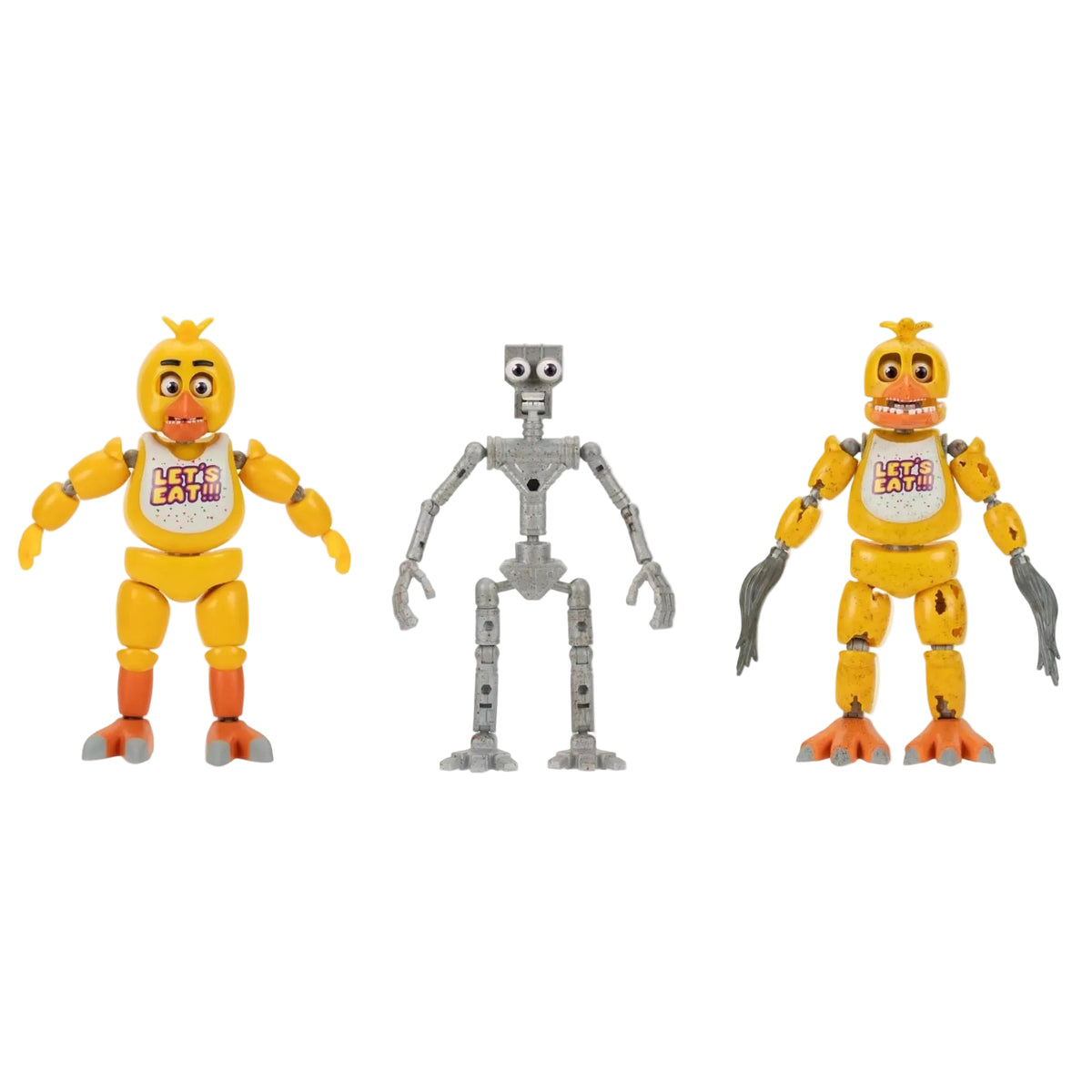 Classic Chica and Withered Chica figure