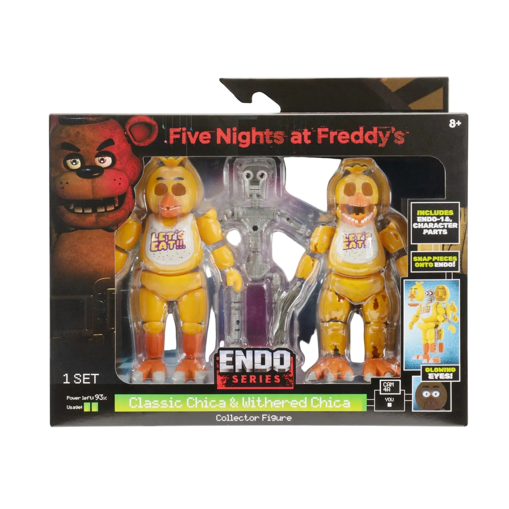 Classic Chica and Withered Chica figure