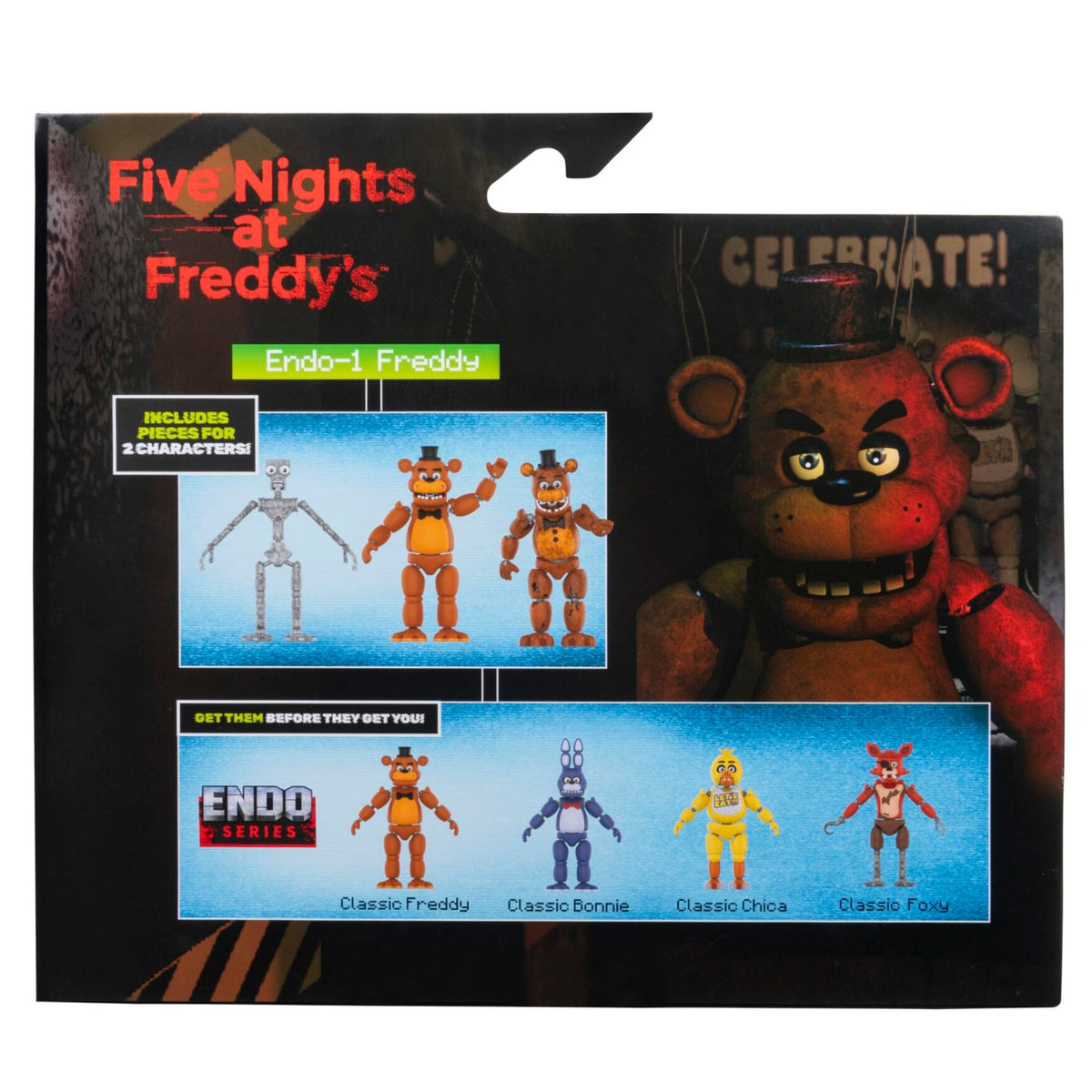 Classic Freddy and Withered Freddy Figure