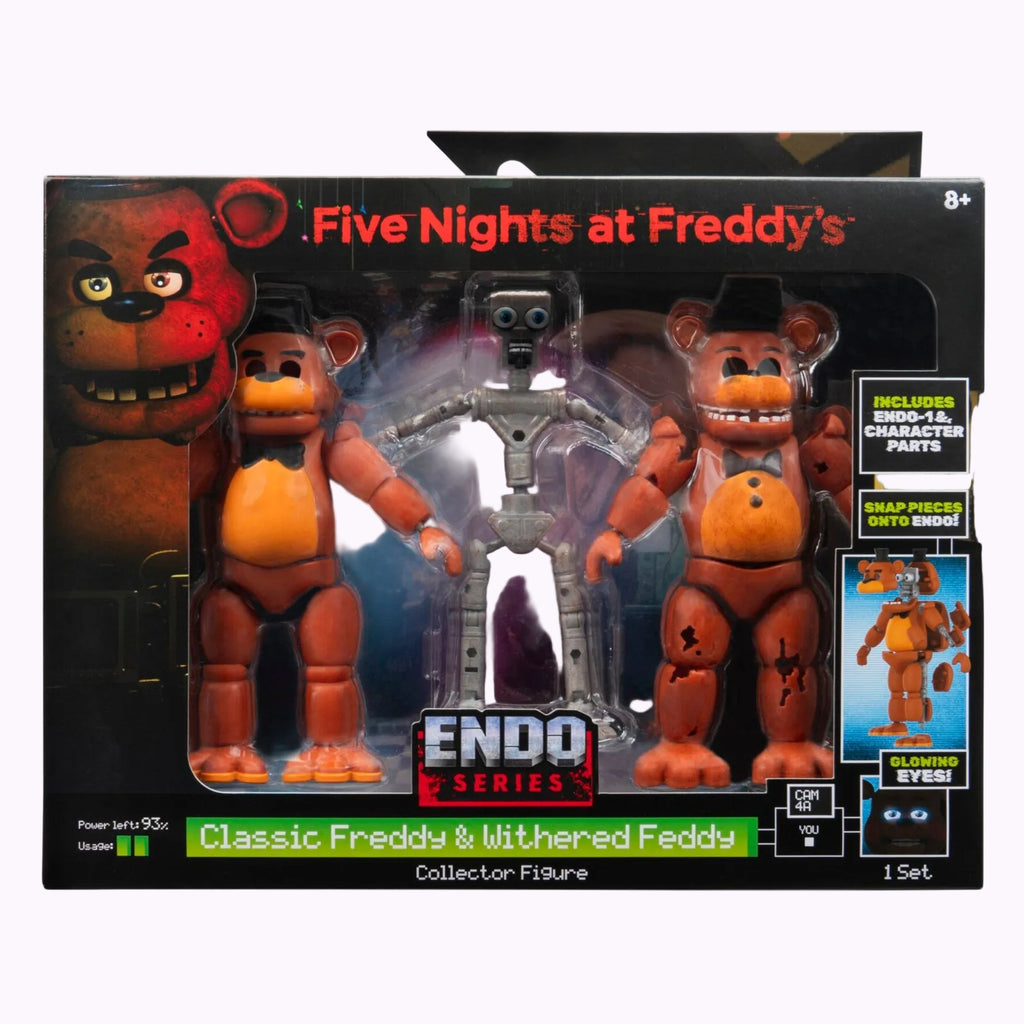 Classic Freddy and Withered Freddy Figure